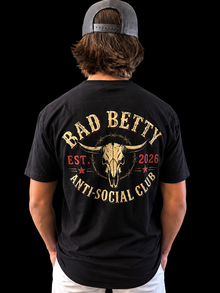 Anti-Social tee - Bad Betty Apparel