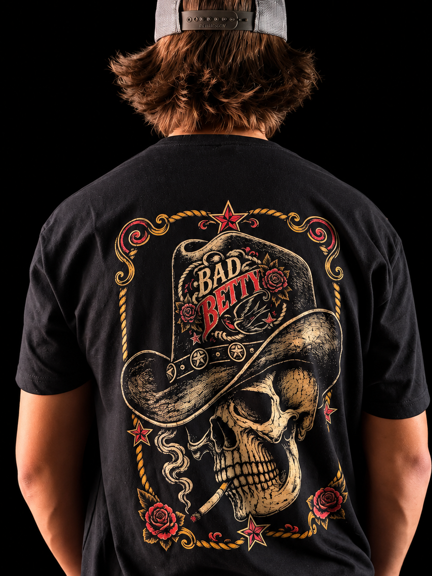 Skull tee - Bad Betty Apparel