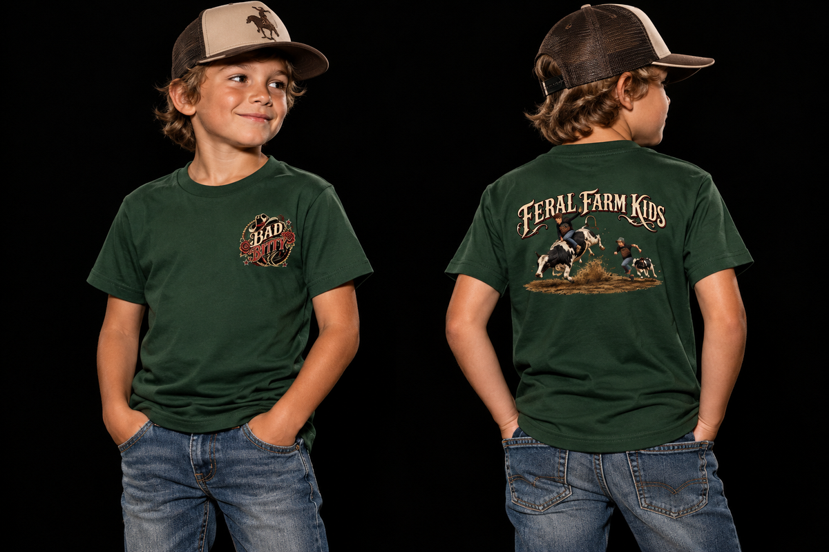 Feral Farm Kids tee
