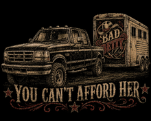 You can’t afford her tee