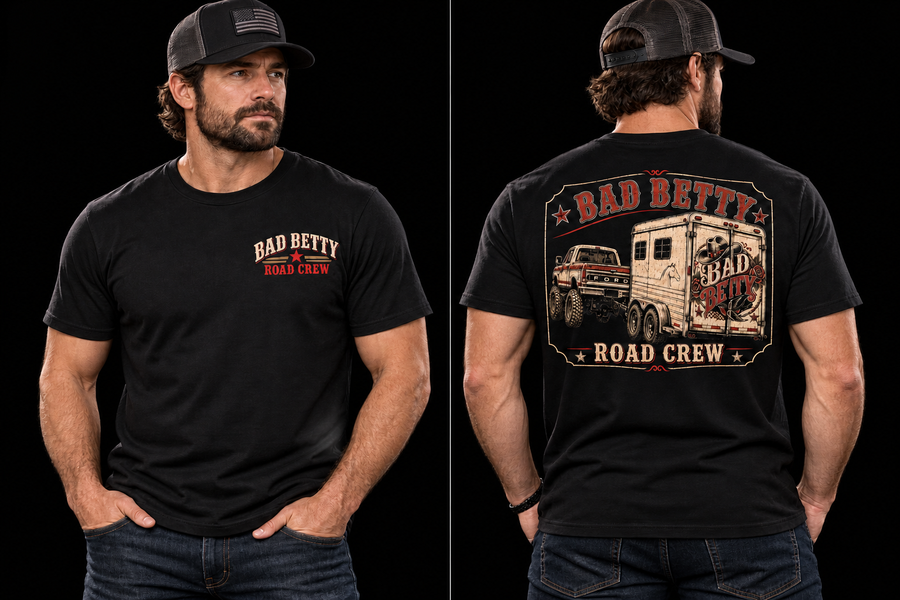 PRE-ORDER Road Crew Truck tee - Bad Betty Apparel