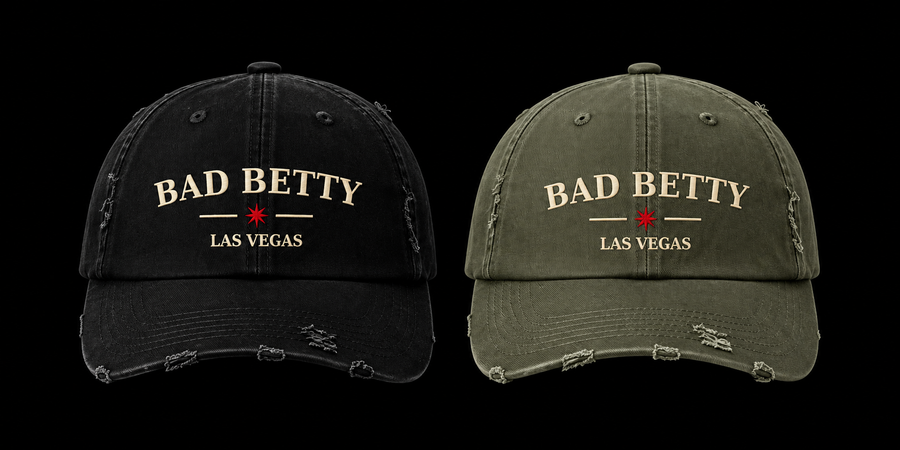 PRE-ORDER Vegas hat - Bad Betty Apparel