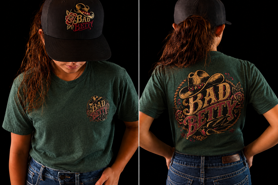 Bad Betty logo tee - Bad Betty Apparel
